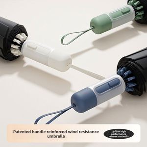 Paraguas Plegable Automático Grande de Doble Uso para Hombre y Mujer, Diseño Moderno, Resistente al Viento Fuerte, Protección Solar y contra la Lluvia - Product Image 4