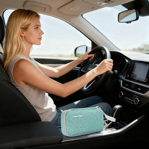 Estuche de Viaje para Insulina con Aislamiento EVA, Kit de Medicamentos para el Cuidado de la Diabetes, para Insulina en Formato Pen y Suministros Diabéticos - Product Image 6