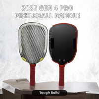 Raquette de pickleball portable 2026 All Gen 4 Pro 16mm en mousse TFP nid d'abeille et fibre de carbone TorayT700 brute, approuvée USAPA