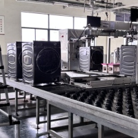 Sèche-linge électrique grande capacité 12 kg, détection automatique, tambour intérieur en acier inoxydable, chauffage PTC, pour usage domestique