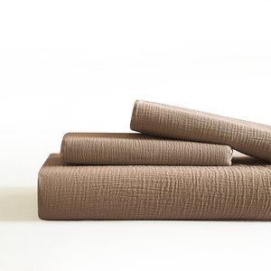 Set Copripiumino Trapuntato Morbido in 3 Pezzi con Motivo Geometrico 100% Cotone per Uso Domestico Personalizzabile - Product Image 4