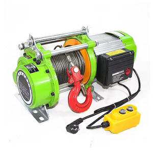 Équipement de levage électrique à câble métallique Mini grue de levage Prix bon marché 1tonne 1500kg Nouveau produit fourni 40 alliage d'aluminium CN;BEI - Product Image 1