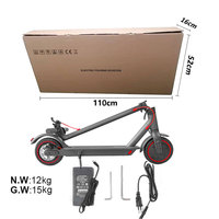 QMWHEEL almacén de la UE Envío Directo pantalla Lcd 3 modos de velocidad 8,5 pulgadas 36V 350W Scooter eléctrico adulto Ce Unisex H7 freno de disco