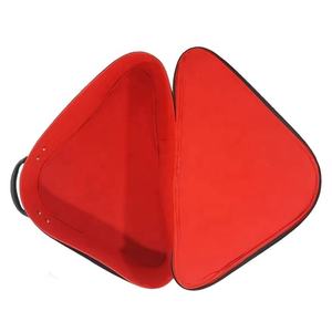 Funda de piel sintética con mango rígido y cremallera, funda masónica Regalia Knight Templar Chapeau - Product Image 1