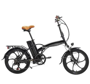 时尚中国廉价20英寸电动折叠自行车磁轮折叠Ebike折叠电动自行车待售