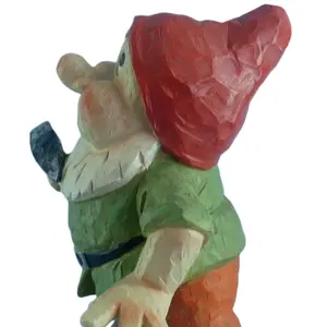 Escultura personalizada de Gnomo, estatua decorativa de Seven enanitos, al por mayor, arte moderno, atractivo, para jardín