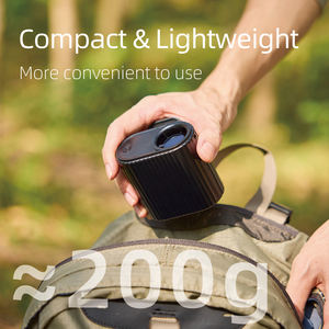 Hands-Free Wearable Plastic Fan <b>Rechargeable</b> English Waist Clip-on Fan with More Five Speeds 3600mAh <b>Battery</b> for Outdoor Sports - Product Image 2