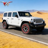 17 jantes de voiture tout-terrain profondes concaves 4x4 5*114.3 6*139.7 en alliage pour A90 Charger Mustang Jeep Wrangler Ranger Broncoado 1500