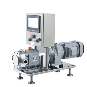 SS304 SS316L Acero inoxidable Higiene higiénica Saneamiento Esterilización Bomba <span class=keywords><strong>de</strong></span> lóbulo rotativa Bomba <span class=keywords><strong>de</strong></span> leva <span class=keywords><strong>de</strong></span> alta viscosidad para mantequilla fresca - Product Image 6