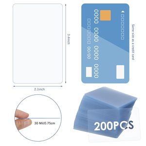 <span class=keywords><strong>Carte</strong></span> de visite en plastique transparente <span class=keywords><strong>personnalisée</strong></span> avec impression offset magnétique, nom et <span class=keywords><strong>photo</strong></span> - Product Image 2