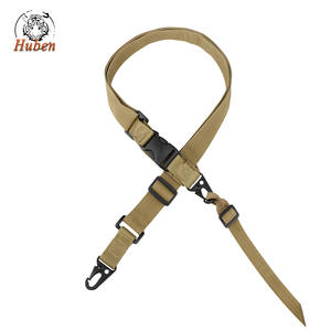 1.5インチ戦術<span class=keywords><strong>3</strong></span>ポイントスリングガンショルダーストラップ調整可能クイックデタッチハンティングアクセサリーハンギングガンスリング - Product Image 2