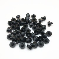 GOFAI GF-68 Patins de protection antidérapants en caoutchouc et plastique pour pieds de meubles, réduction du bruit, protège-sol pour tables, chaises, armoires, fabriqués en Chine