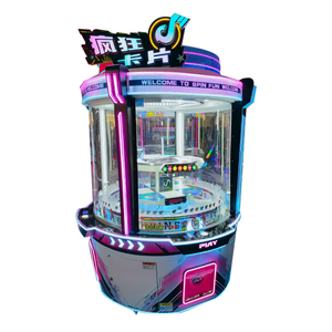 Grande machine <span class=keywords><strong>de</strong></span> jeu <span class=keywords><strong>de</strong></span> loterie <span class=keywords><strong>de</strong></span> <span class=keywords><strong>cartes</strong></span> folles <span class=keywords><strong>multijoueurs</strong></span> d'intérieur <span class=keywords><strong>Jeux</strong></span> interactifs à pièces pour quatre joueurs - Product Image 3