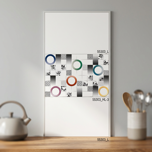 Haute définition couleur claire élévation du mur intérieur 300x450mm intérieur de la maison intérieur mur céramique carreaux muraux numériques à vendre - Product Image 4