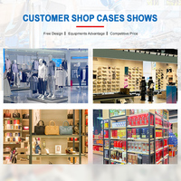 Comptoir de présentation mobile moderne en stratifié de bois blanc multicouche pour magasin de téléphonie mobile