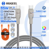 Câble Type-C de haute qualité 65W USB2.0 480 Mbps, câble de données PD100W USB-C, câble de charge rapide pour téléphone, ordinateur portable, tablette, kit de chargeur