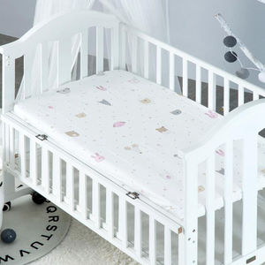 <span class=keywords><strong>Lenzuola</strong></span> per <span class=keywords><strong>bambini</strong></span> stampate in stile americano, <span class=keywords><strong>lenzuola</strong></span> per lettino con cofano in cotone per <span class=keywords><strong>bambini</strong></span> personalizzate, materasso per culla singolo trapuntato completo - Product Image 5