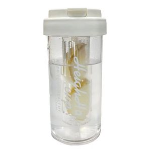 Flower <b>Tea</b> Cup Plastic Water Bottle With <b>Tea</b> <b>Infuser</b> Large Capacity Student Portable Cup For Back To School Eco Friendly - Product Image 5