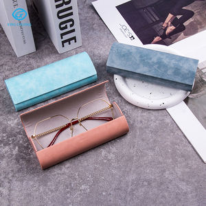 קופסת משקפי שמש קשיחה מפוליאוריטן עם דוגמה אחידה, אופנתית ופופולרית לסיטונאות לשנת <span class=keywords><strong>2026</strong></span>, לנשים וגברים, ניתנת להתאמה אישית, ניידת, לאחסון משקפיים. - Product Image 5