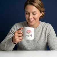 Mug à café moderne en céramique de porcelaine de 15 oz, motif marbre de style européen personnalisé, logo imprimable