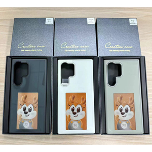 Custodia per telefono di lusso con display E Ink a 4 colori e NFC per Samsung Galaxy S24 S23 S22 Ultra, cover personalizzabile <span class=keywords><strong>fai</strong></span> da te - Product Image 6