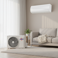 Climatiseur mural à compresseur 12000-24000 BTU, Inverter DC, refroidissement et chauffage, contrôle WiFi, R32, Classe énergétique A+++.