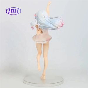 24cm Ques Q Ero Manga Sensei <span class=keywords><strong>Sagiri</strong></span> Izumi Fin Mode PVC Action Figure Anime Figure Modèle Jouets Collection Poupée Cadeau - Product Image 4