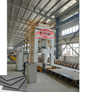 เครื่องผลิตบอร์ดซีเมนต์เสริมแรงไฟเบอร์1220X2440mm สำหรับการปรับปรุงวิศวกรรมในโรงงาน - Product Image 1