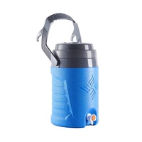Glacière 1.9L + 5.8L boisson glacière garder les marchandises glace refroidissement avec cruche pour camping en plein air pique-nique sport nourriture refroidisseur glacière glacière