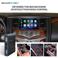 Boîtier d'interface Linux pour Infiniti QX80 QX60 2014-2017, CarPlay sans fil, Android Auto, module CarPlay, décodeur, autoradio, Binarytek