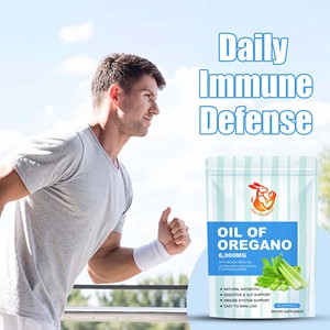 Gélules d'huile d'origan OEM Vitamines pour adultes : Santé intestinale, digestion, énergie, clarté, relaxation, immunité, antioxydant - Product Image 3