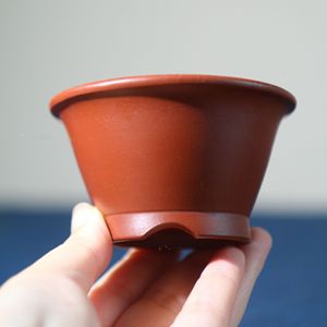 Maceta Zhuni Douli en Miniatura, Estilo Chino, Forma de Sombrero, Hecha a Mano - Product Image 2