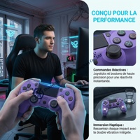 Manette de jeu sans fil Gamesir G7 Pro pour PS5, PS4, PC, Switch, TMR, Joycon