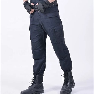 Pantalons <span class=keywords><strong>de</strong></span> travail <span class=keywords><strong>de</strong></span> <span class=keywords><strong>sécurité</strong></span> en ripstop résistant, bleu marine, uniformes <span class=keywords><strong>de</strong></span> <span class=keywords><strong>sécurité</strong></span>, pantalons d'entraînement pour garde, pantalons cargo anti-déchirure, vêtements tactiques pour hommes - Product Image 6