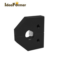 Conector de soldador de filamentos, accesorios de impresora 3D de aluminio, Unión de filamentos PETG PLA ABS TPU de 1,75mm para Ender 3 CR10 Pro Anet SKR