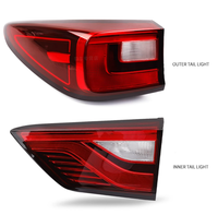 Feu arrière LED F104 d'origine avec boîtier de frein pour MG ZS 2017-2019 12V 55W, ajustement universel
