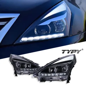 TYPY Car for Teana 12V <b>LED</b> <b>Headlight</b> 2008-2012 Upgrade Modified New DRL Dynamic Turn Signal Auto Accessories - Product Image 1
