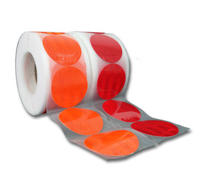 Pegatina <span class=keywords><strong>Reflectante</strong></span> Rectangular Redonda, <span class=keywords><strong>Cinta</strong></span> <span class=keywords><strong>Reflectante</strong></span> Aprobada por DOT C2 para Remolques, Marcado <span class=keywords><strong>Reflectante</strong></span> Autoadhesivo - Product Image 1
