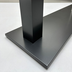 Étagère <span class=keywords><strong>de</strong></span> présentation pour <span class=keywords><strong>magasin</strong></span> <span class=keywords><strong>de</strong></span> vêtements, noire, en acier inoxydable, <span class=keywords><strong>de</strong></span> sol à plafond, modèle Nakajima, assemblage facile, pour marque <span class=keywords><strong>de</strong></span> vêtements féminins, modèle Easy 322 - Product Image 4