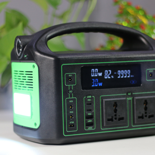 AC 300W 500W Portable Battery Pack Lithium Power Station with CE FCC ROHS Certificate 110V-220V Large Capacity Power Station
