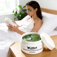 XCZBLH Patchs pour les yeux à l'algue marine 60 pièces Masque pour les yeux en gel OEM ODM Marque privée Hydratant Anti-âge Raffermissant Cernes Soin de la peau