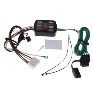 Trailer Wiring <b>Harness</b> 4 Pin 12V For Acura MDX 2014-2020 With Connector And Relay Box - Product Image 1