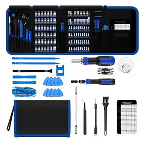 Kit de reparação de chave de fenda 192 peças, chave de fenda eletrônica conjunto de ferramentas de precisão