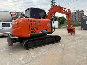 Mini pelleteuse Hitachi Zx60 6 tonnes Zx70 7 tonnes d'occasion fabriqué au Japon Petite pelleteuse Hitachi Zx50 Zx52 Zx60 avec chenilles en caoutchouc - Product Image 6
