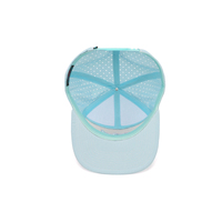 Casquette Snapback de Luxe OEM Personnalisée de Haute Qualité à 7 Panneaux avec Logo Brodé Poisson Tendance, Visière Plate et Trous Perforés Découpés au Laser