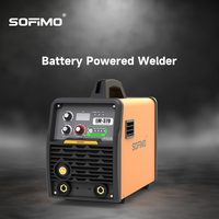Soudeuse sans fil SOFIMO alimentée par batterie LW370 par batterie au lithium, machine à souder multifonctions, fil fourré, bâton TIG, MMA