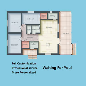 Hiện đại đơn giản màu đen mờ nhà bếp hình chữ U tủ bếp màu trắng Countertop tùy chỉnh thiết kế trang trí toàn bộ nhà tùy biến - Product Image 5