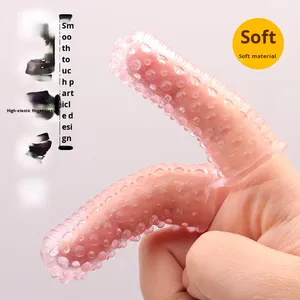 2025 Fabrik Großhandel Finger-Kondome G-Punkt-Stimulation Erotikspielzeug für Frauen - Product Image 1