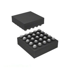 MAX11835EWA+T CI Controlador de Motor 1.7V 3.6V 25WLP Circuito Integrado de Gestión de Energía (PMIC) 25 WFBGA, WLBGA Canal del Fabricante - Product Image 1