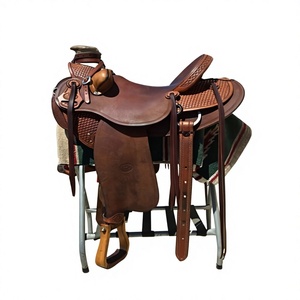 Sillas de montar de cuero estilo europeo resistentes al agua, personalizables y duraderas, de primera calidad, estilo inglés australiano, en venta. - Product Image 1